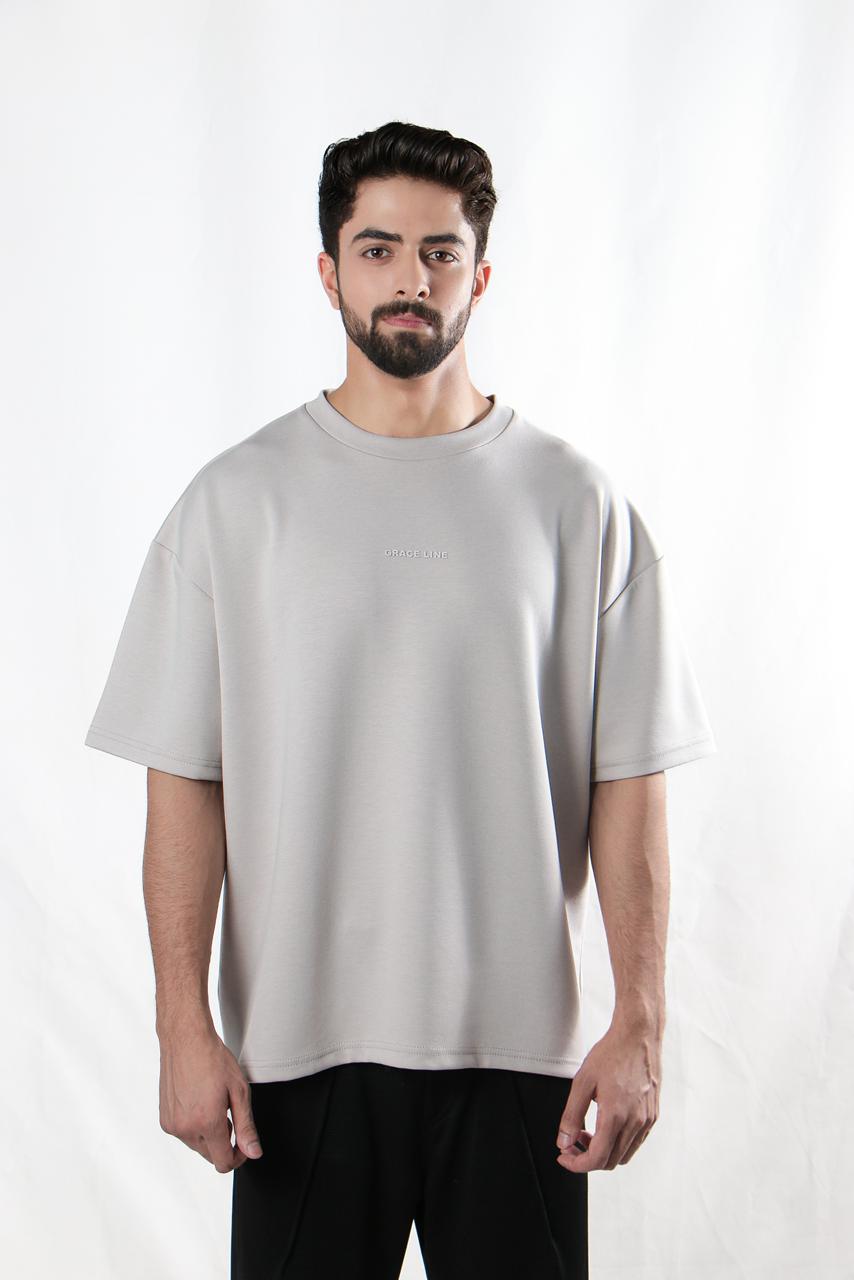 Ash White Baggy Tee (Unisex)