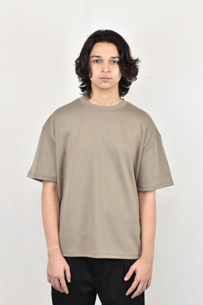 Beige Baggy Tee (Unisex)