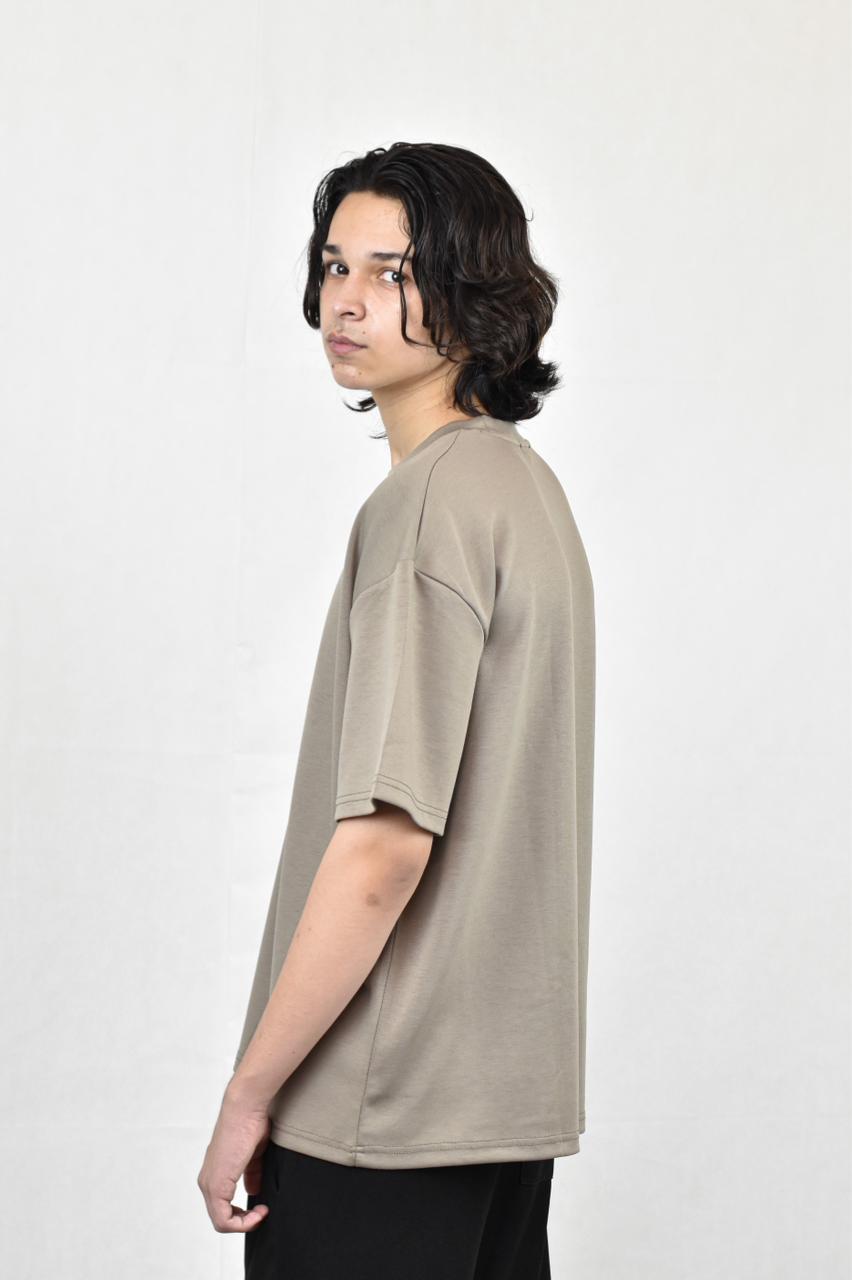 Beige Baggy Tee (Unisex)
