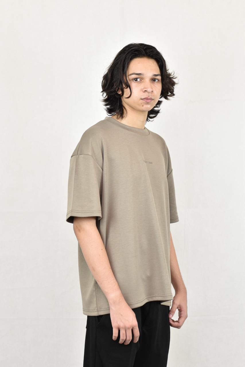 Beige Baggy Tee (Unisex)
