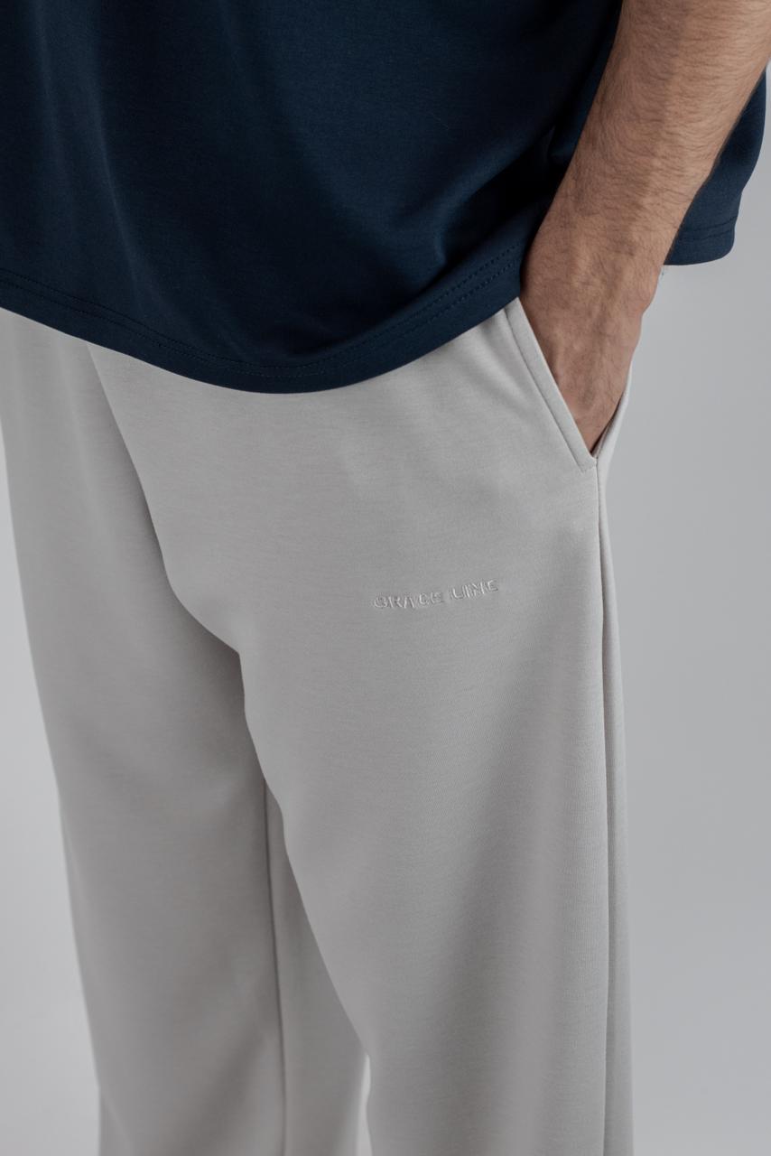 Straight Baggy Trouser (Ash White)