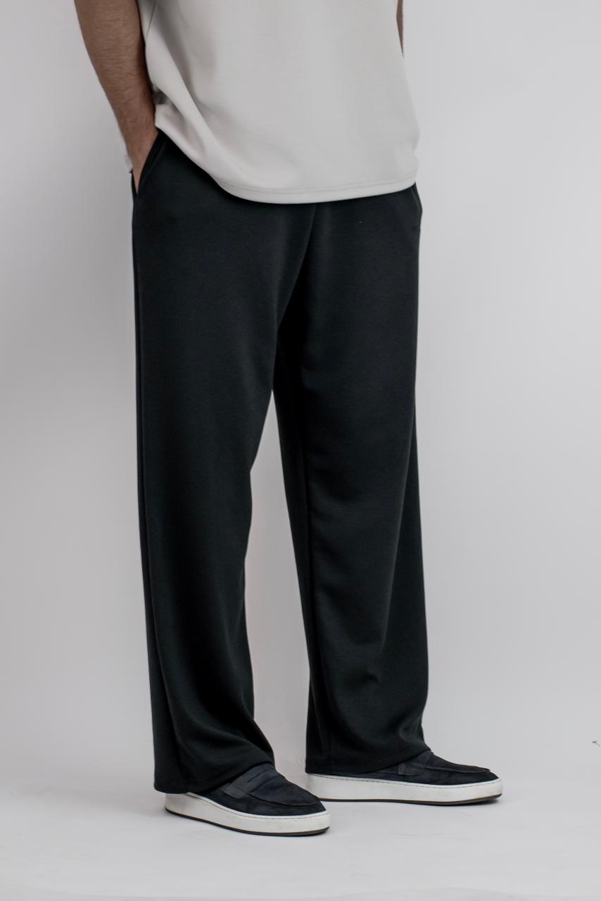 Straight Baggy Trouser (Black)