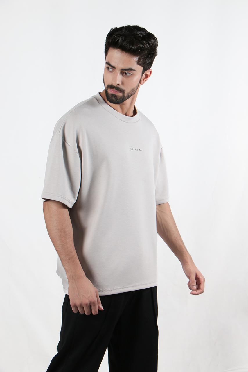 Ash White Baggy Tee (Unisex)