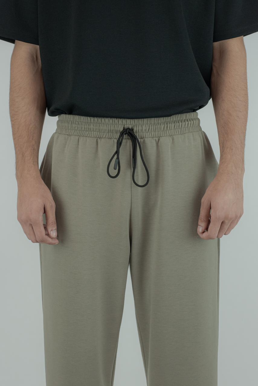 Straight Baggy Trouser (Olive)