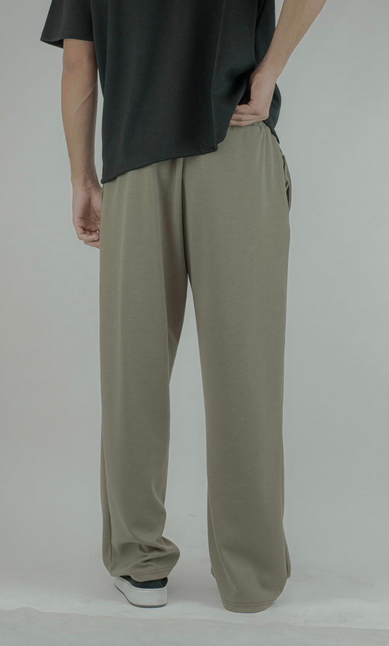 Straight Baggy Trouser (Olive)