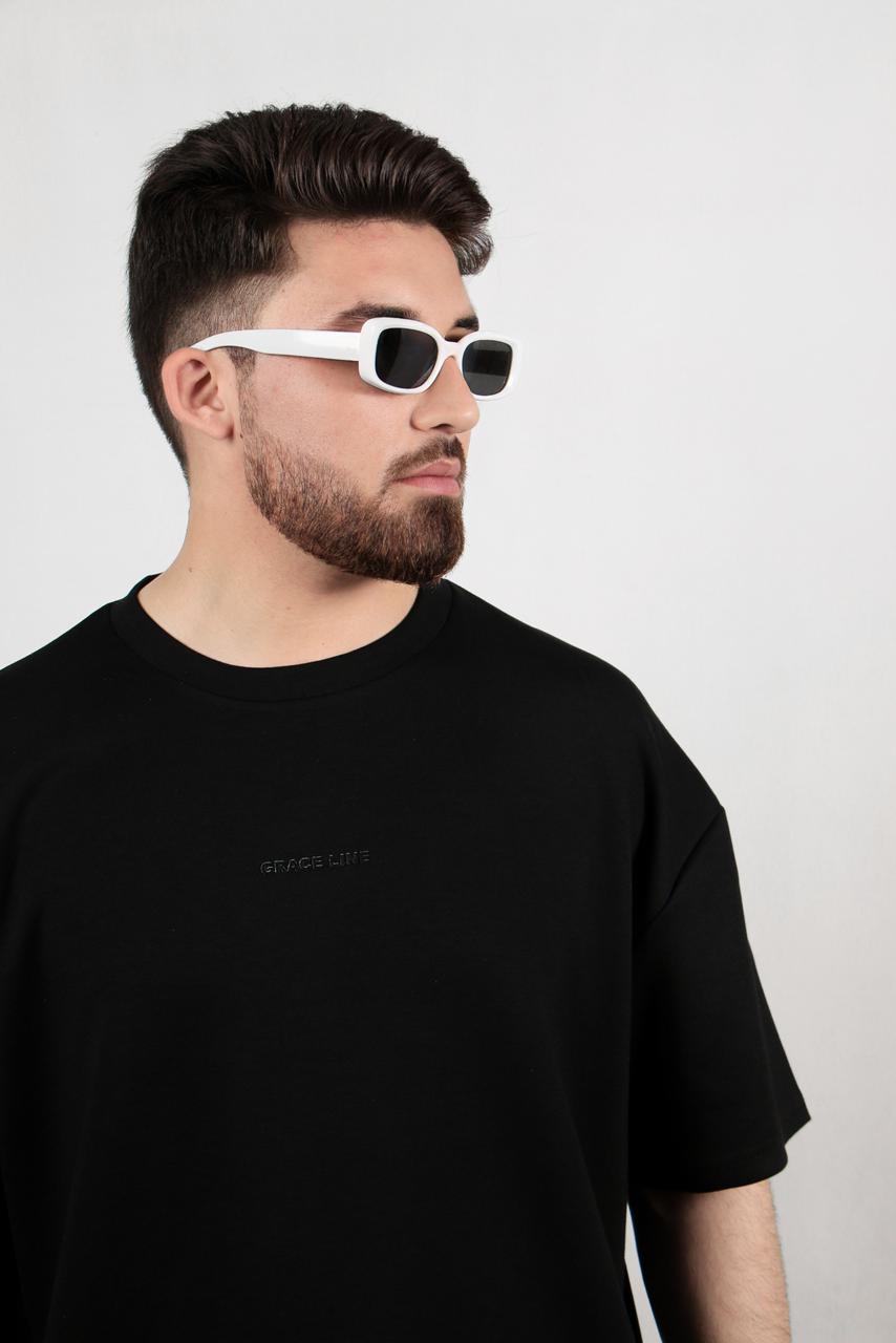 Black Baggy Tee (Unisex)